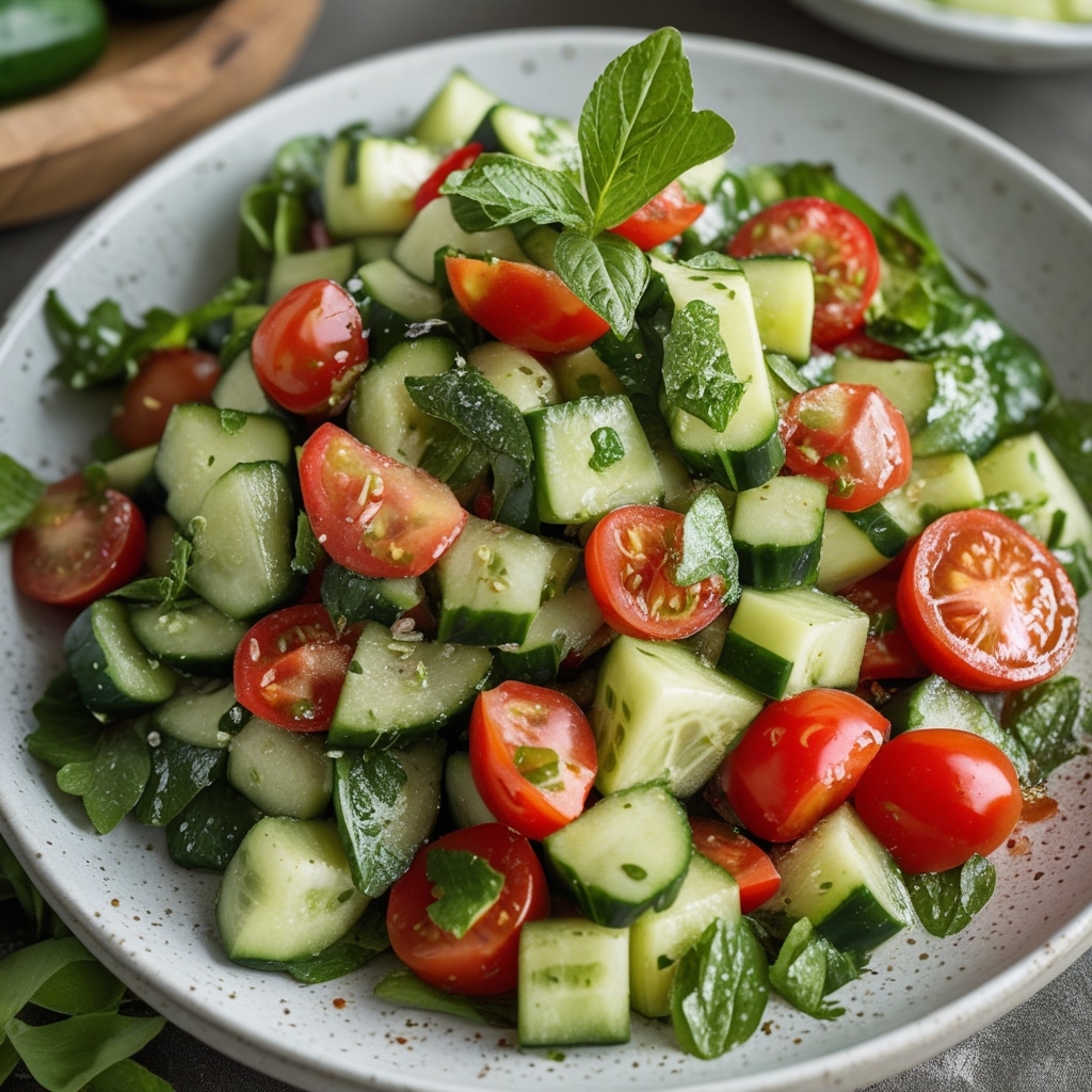 Cucumber Tomato Salad Recipe
