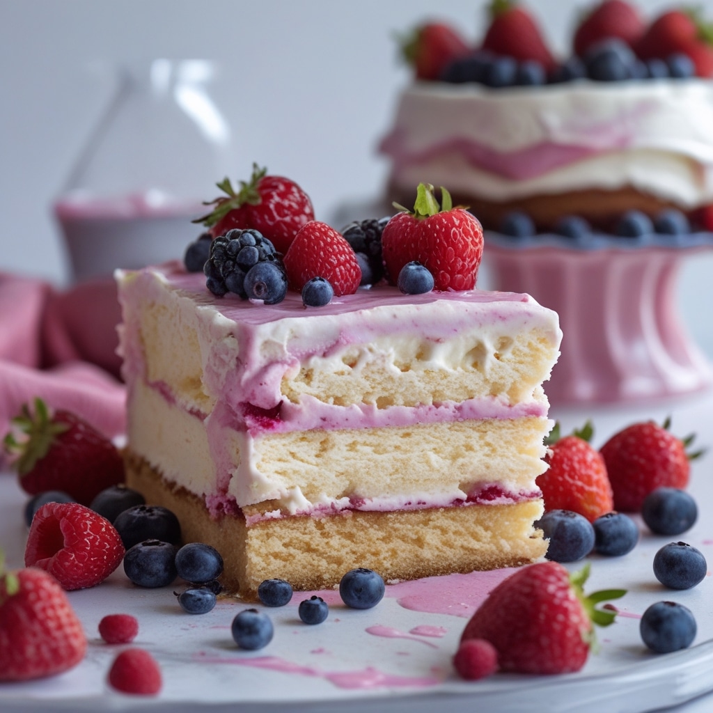 Berry Icebox Cake Recipe