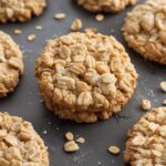 High Protein Honey Oat Cottage Cheese Cookies