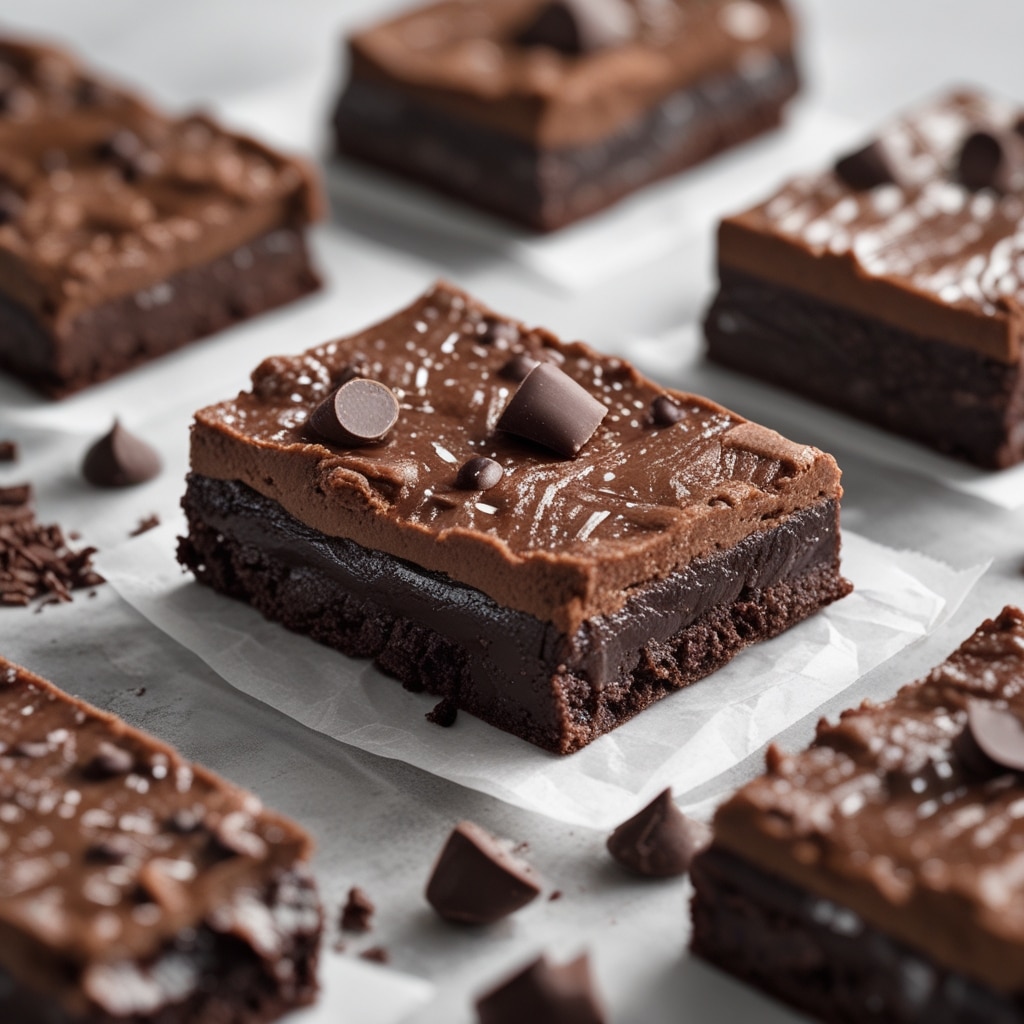- No-Bake Brownie Fudge Protein Bars