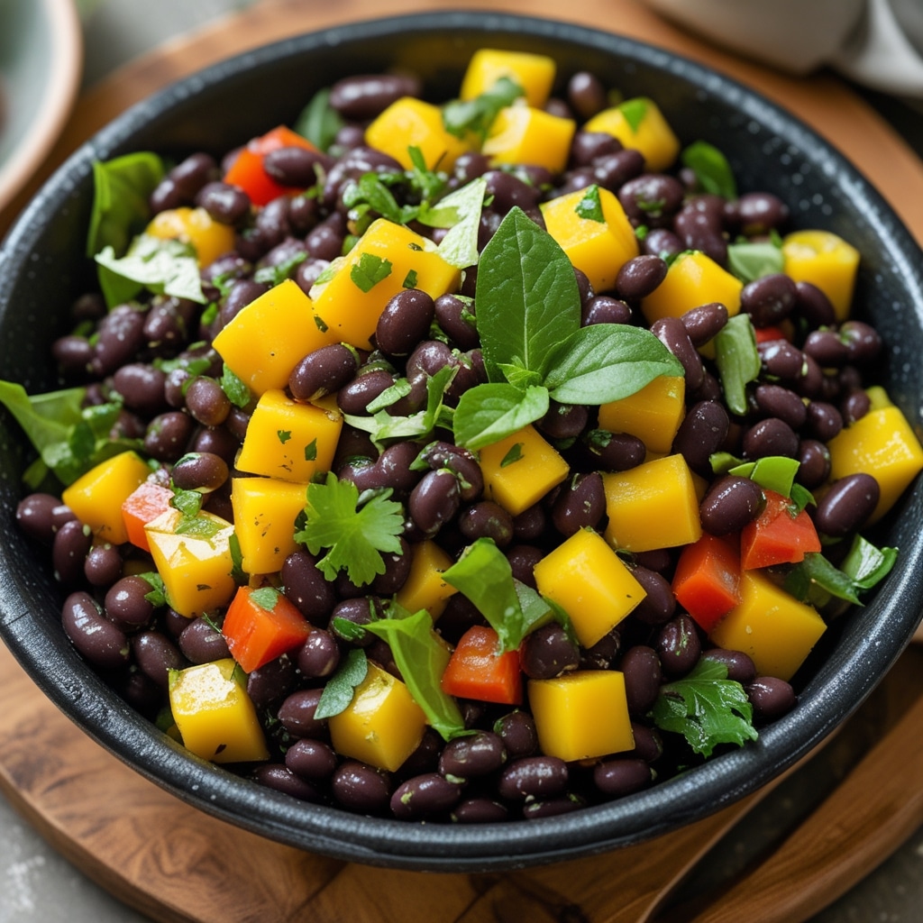 Mango Black Bean Salad Recipe