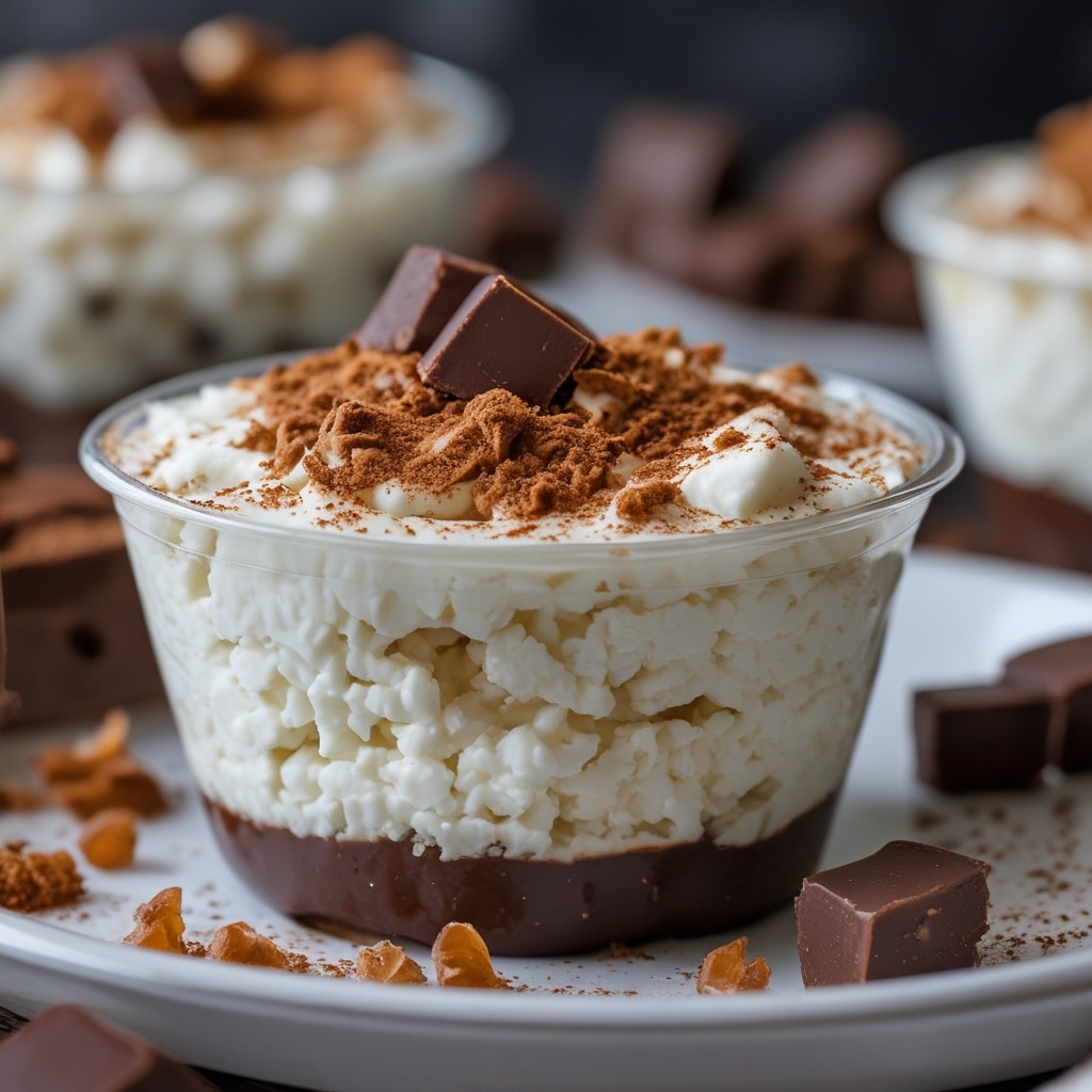 High Protein Espresso Fudge Cottage Cheese Cups