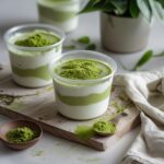 - Frozen Matcha Green Tea Greek Yogurt Cups