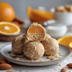 No-Bake Orange Almond Protein Energy Bites