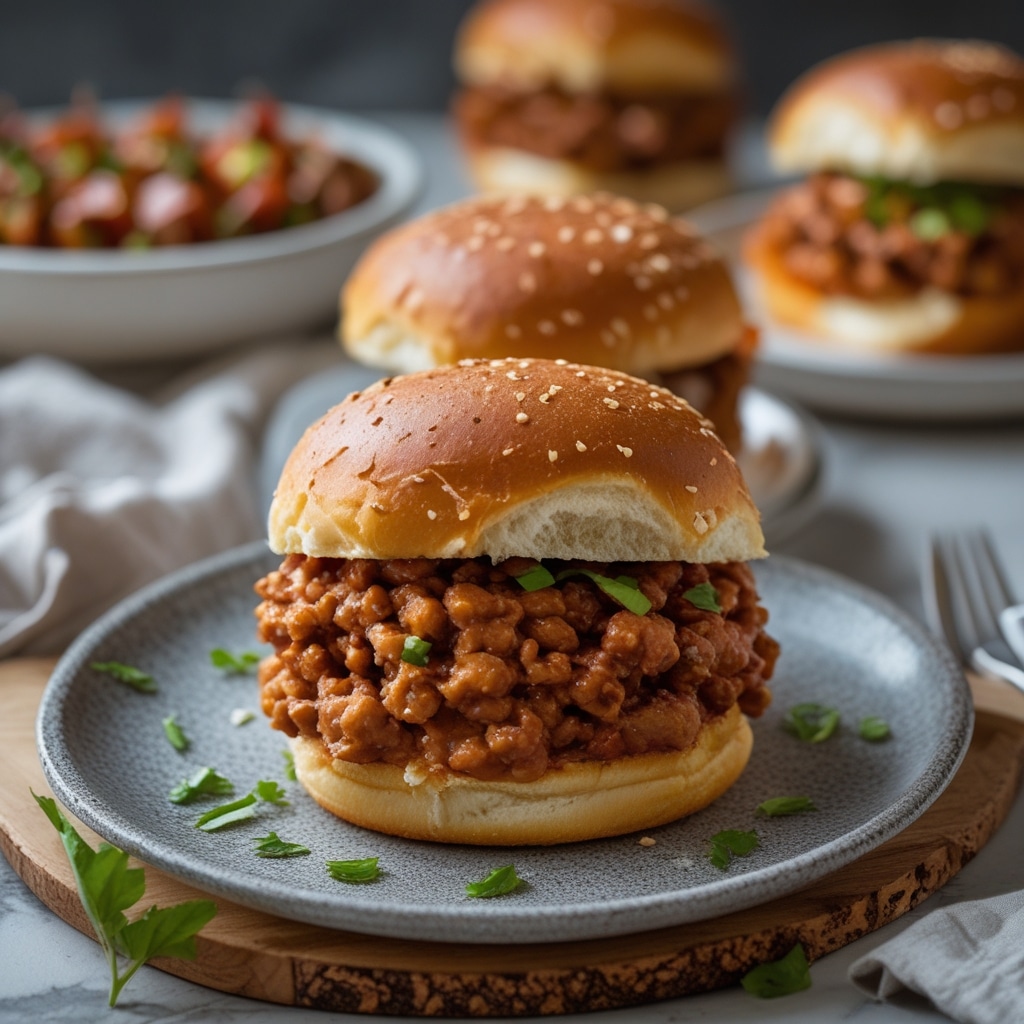 Thai Sloppy Joe Sliders