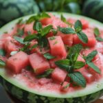 Watermelon Mint Salad Recipe