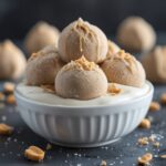Frozen Greek Yogurt Peanut Butter Bites