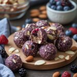 Mixed Berry Almond Protein Energy Bites