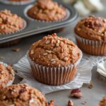 High Protein Carrot Cake Cottage Cheese Muffins