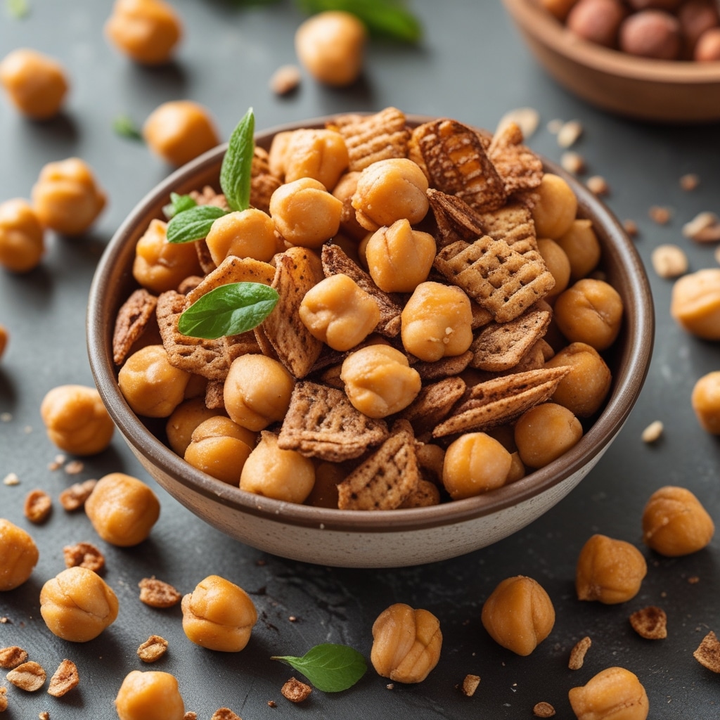 Chickpea Roasted Snack Mix