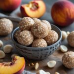 Nectarine Macadamia Protein Energy Bites