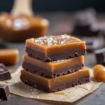 - No-Bake Salted Caramel Chocolate Protein Bars
