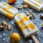 - Frozen Mango Greek Yogurt Popsicles [Healthy]