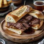 Easy French Dip Sandwich Recipe with Rich Au Jus