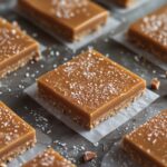 No-Bake Salted Caramel Protein Bars