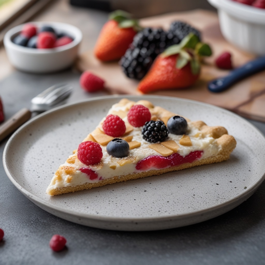 Sugar Cookie Flag Fruit Pizza