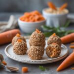 Cottage Cheese Carrot Cake Energy Bites