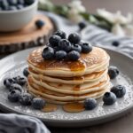 - High Protein Vanilla Cottage Cheese Pancakes