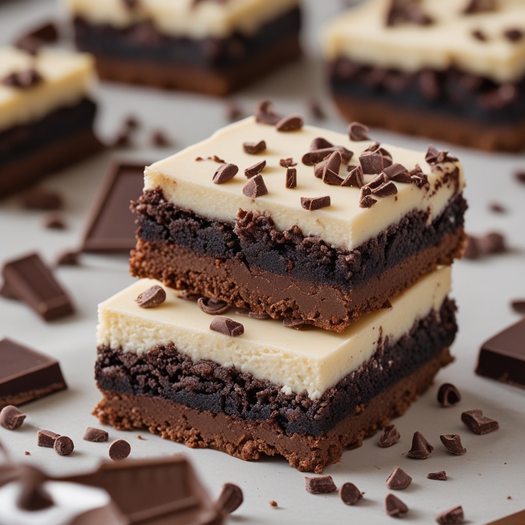 Easy Brownie Cheesecake Bars Recipe for Chocolate Lovers