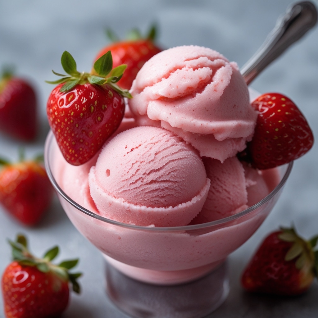 Strawberry Sorbet Recipe