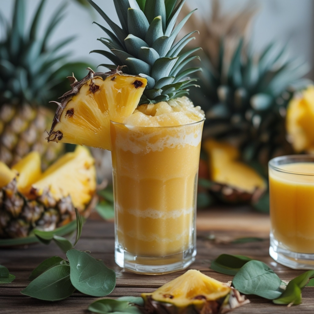 Tropical Pineapple Smoothie Recipe