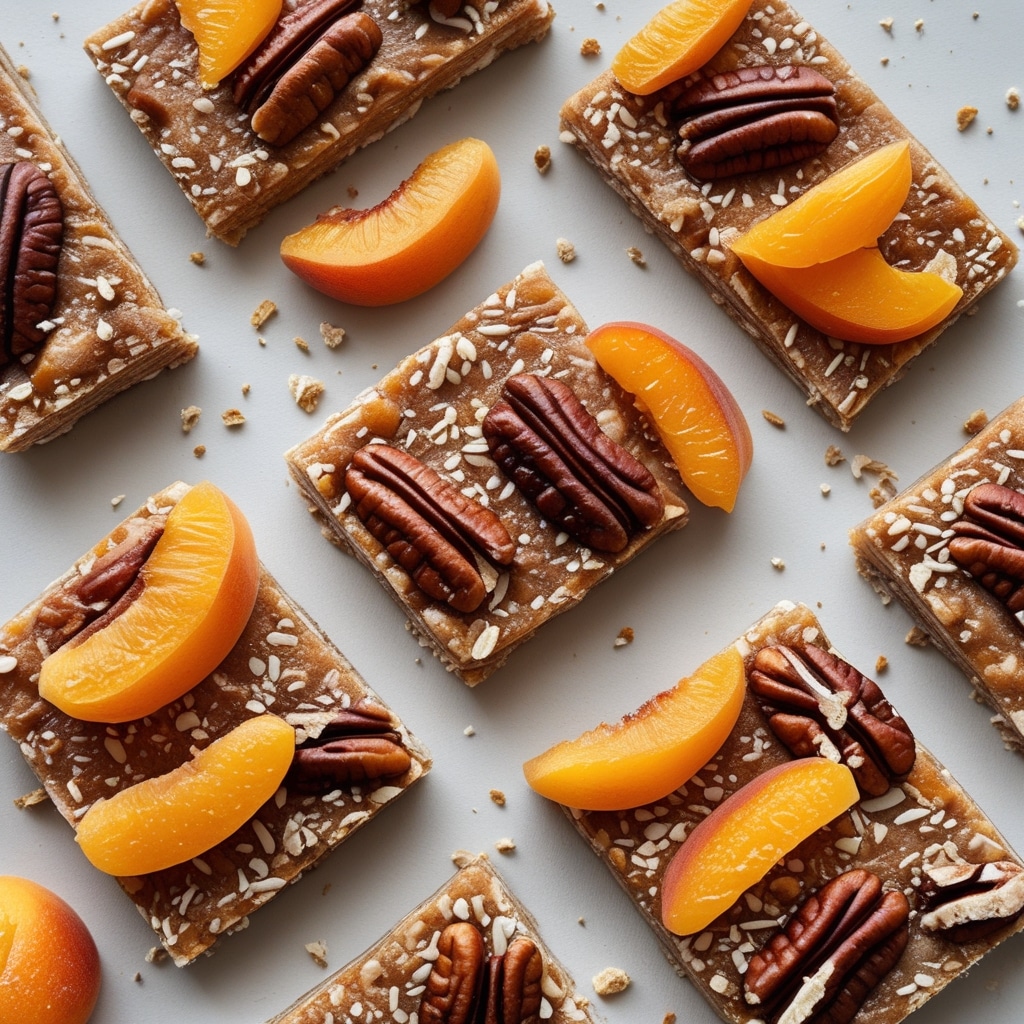 Apricot Pecan Protein Energy Bars