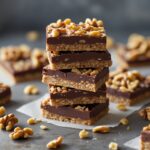 - No-Bake Walnut Fudge Protein Bars