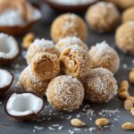 - 4-Ingredient Coconut Peanut Butter Balls