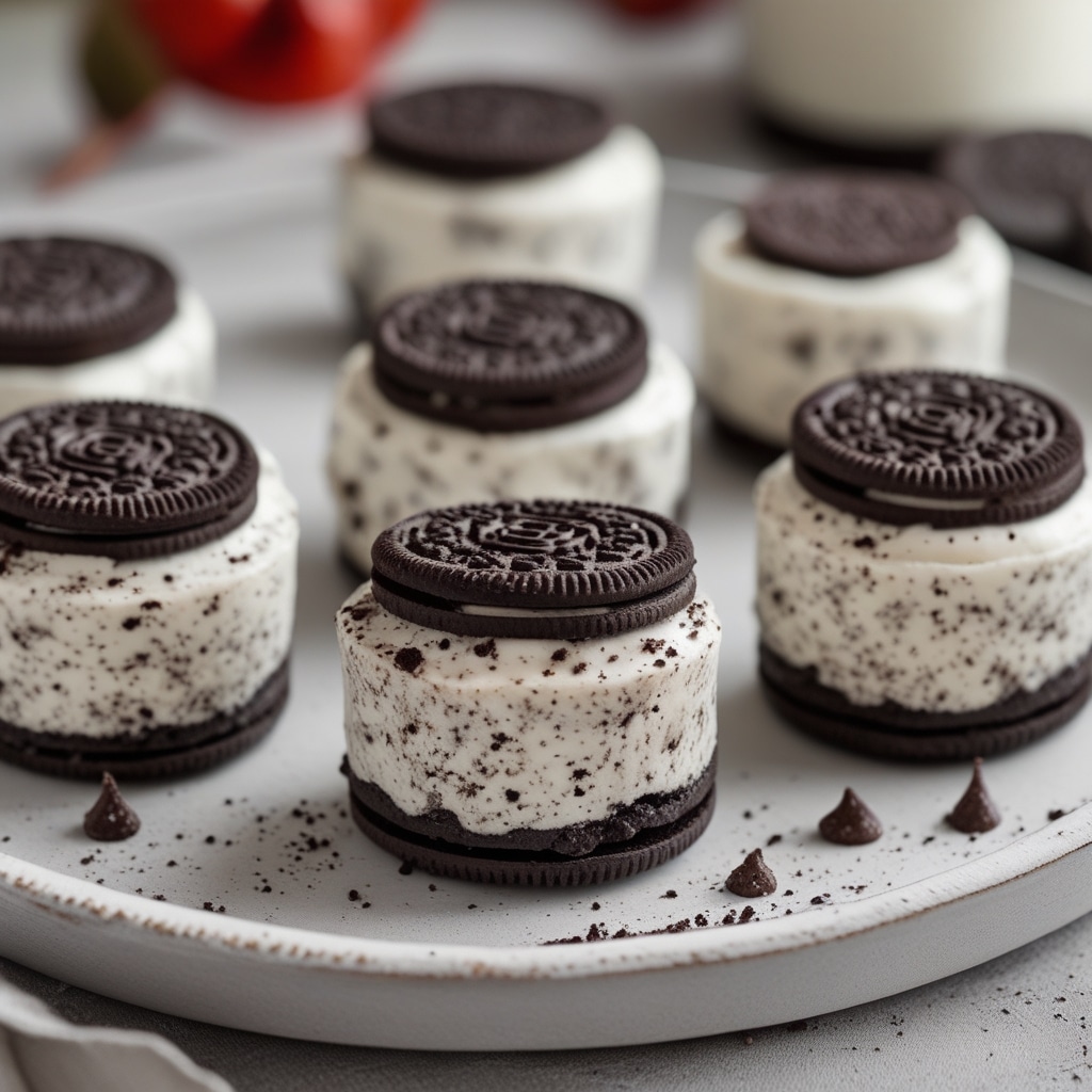 No-Bake Oreo Protein Cheesecake Bites
