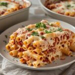 Easy Baked Ziti Recipe with Layers of Cheesy Goodness