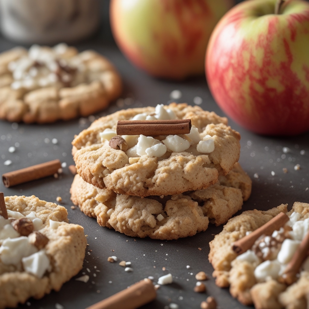 - High Protein Apple Spice Cottage Cheese Cookies