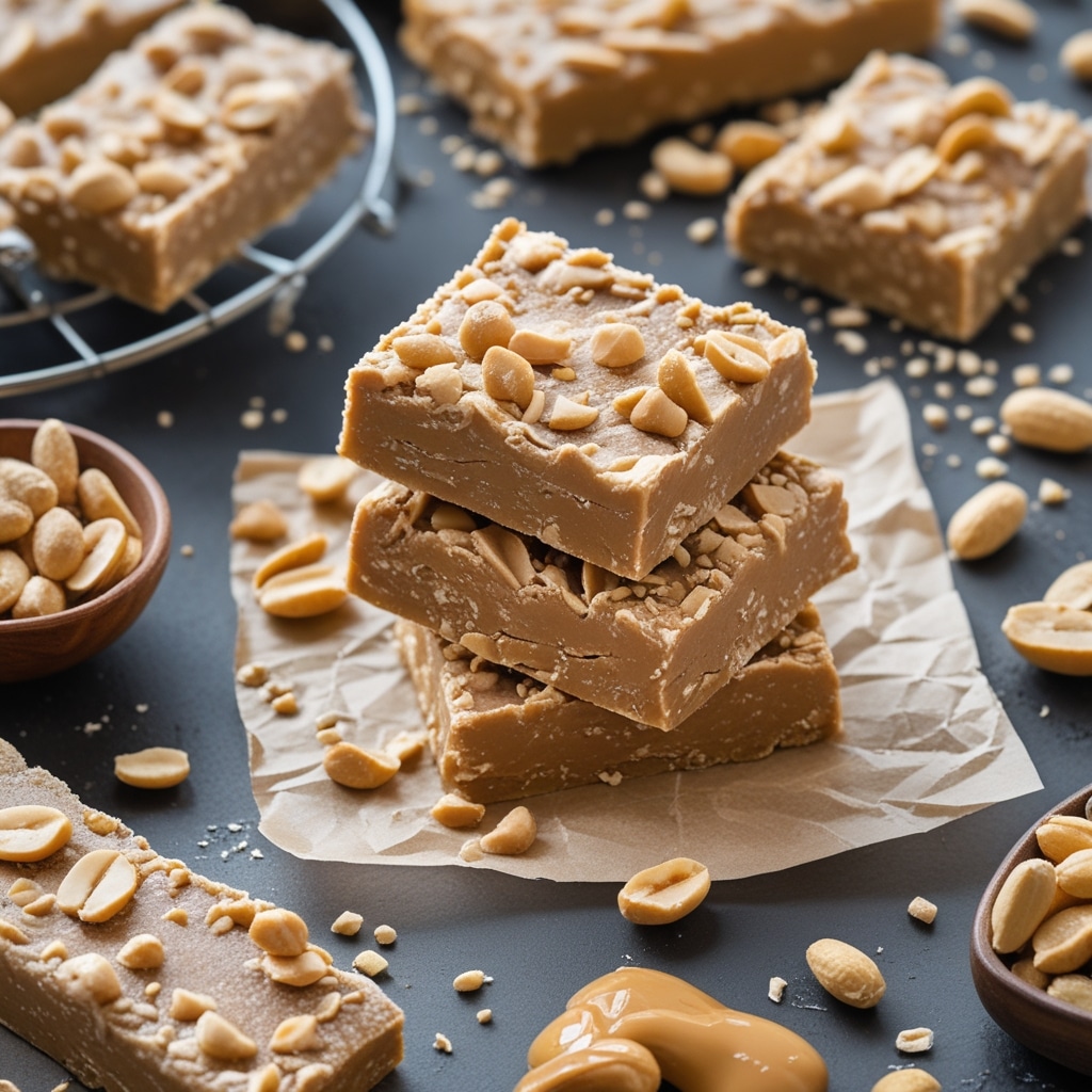 No-Bake Peanut Butter Protein Bars