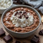 Cottage Cheese Brownie Batter Protein Dip