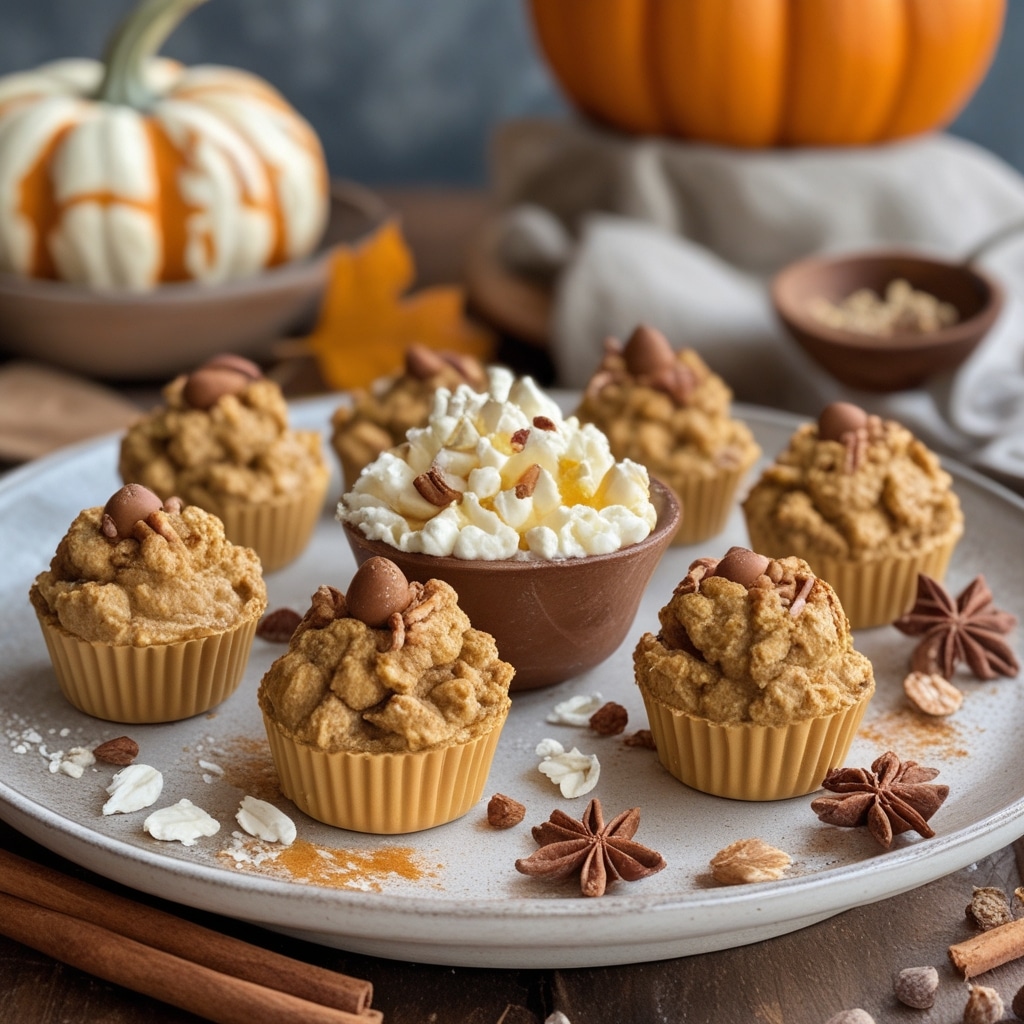 High Protein Pumpkin Spice Cottage Cheese Bites