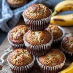 High Protein Banana Bread Cottage Cheese Muffins