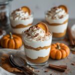 Pumpkin Spice Greek Yogurt Parfait