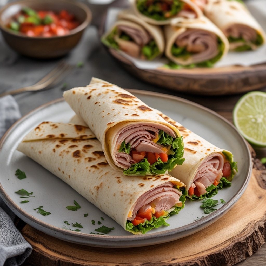 California Turkey Wraps Recipe