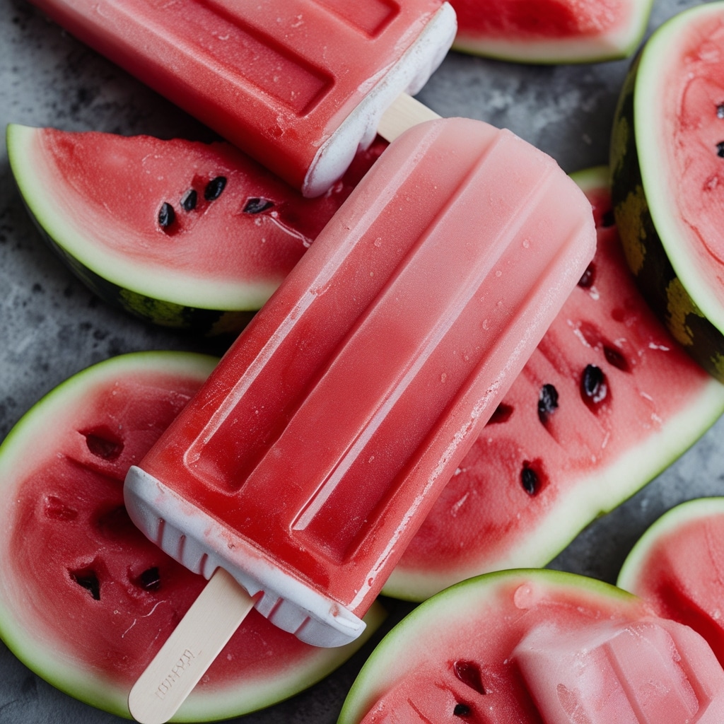 Watermelon Popsicles Recipe