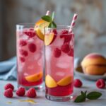 Raspberry Peach Lemonade Recipe