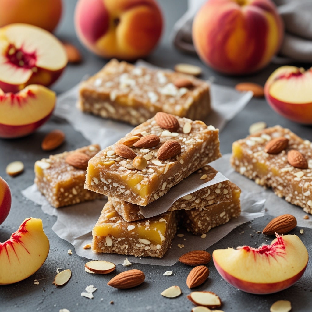 Nectarine Almond Protein Energy Bars