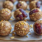 No-Bake Tahini Date Protein Energy Bites
