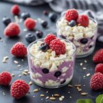 High Protein Mixed Berry Cottage Cheese Bites
