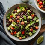 Black Bean Veggie Protein Salad