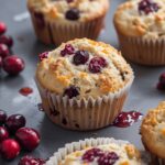 - High Protein Cranberry Orange Cottage Cheese Muffins