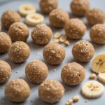 - No-Bake Peanut Butter Banana Protein Balls