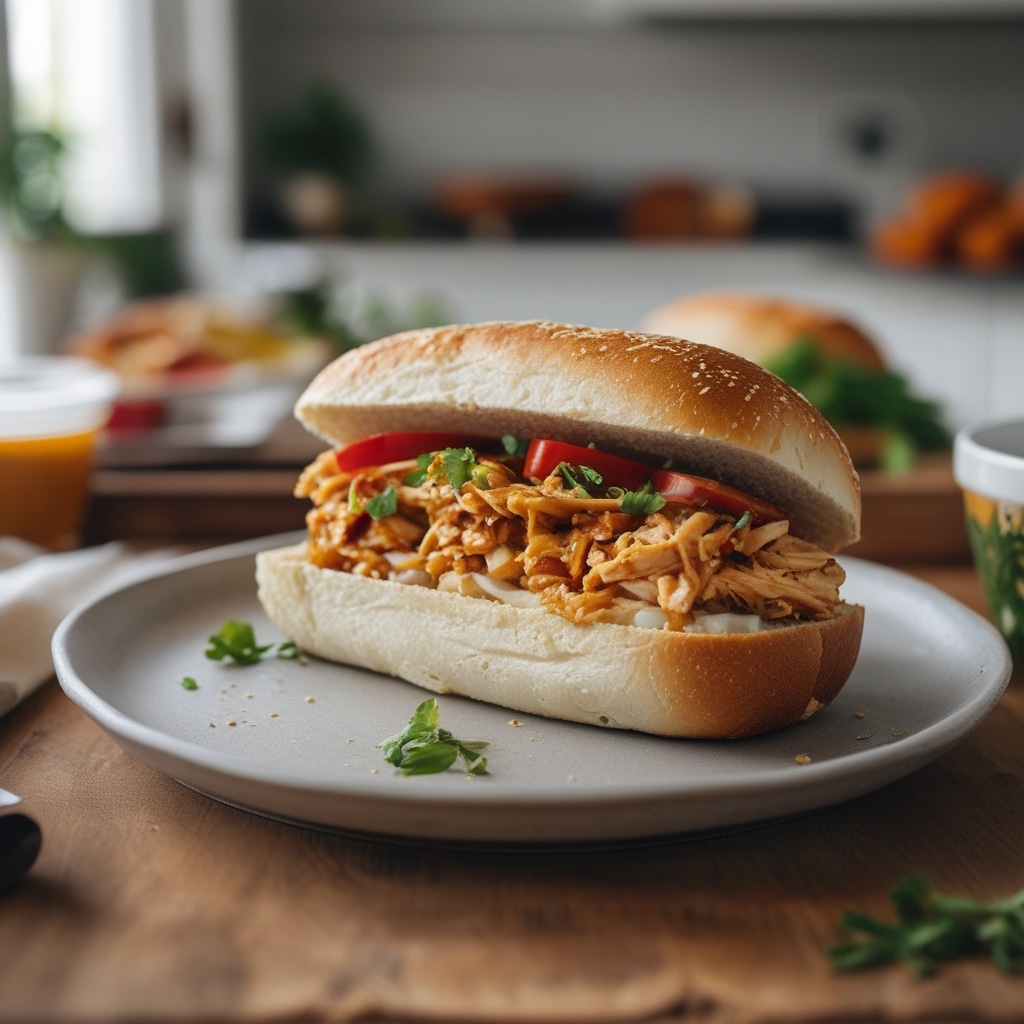 White BBQ Chicken Subs