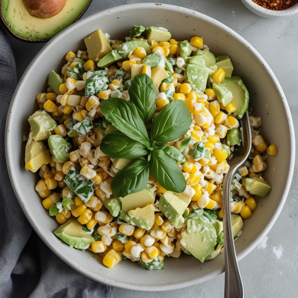 Avocado Corn Salad Recipe