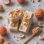 Lychee Cashew Protein Frozen Yogurt Bars