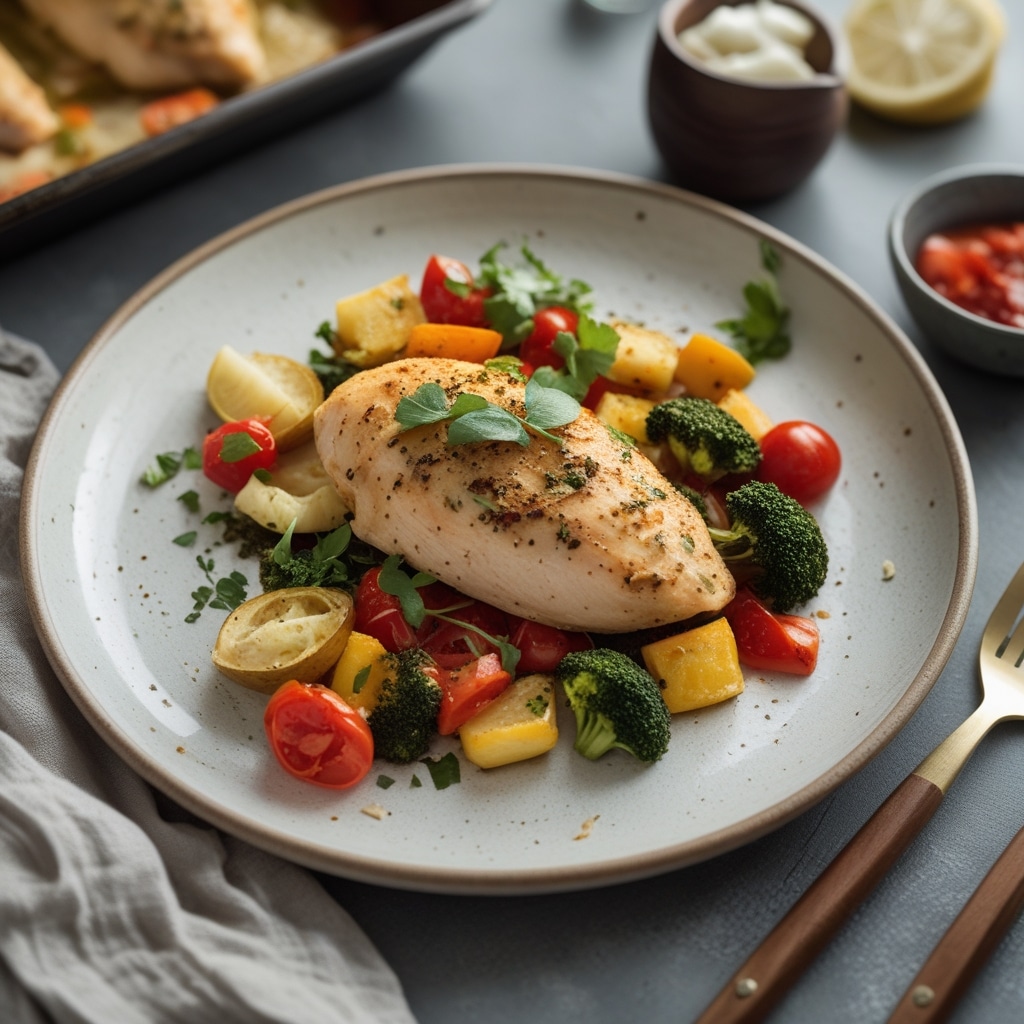 Sheet Pan Chicken & Veggies