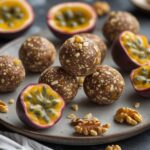 Passion Fruit Walnut Protein Energy Balls